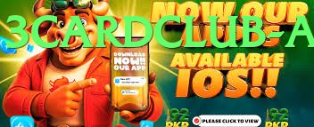 3 Card Club Pakistan interface sample